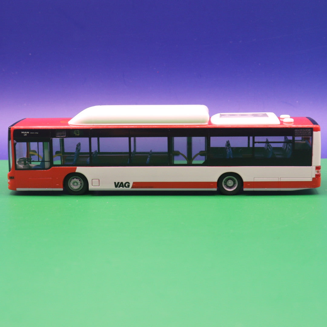 MAN Lions City - VAG Nürnberg - Linie 43 - Modellbus Rietze 67453