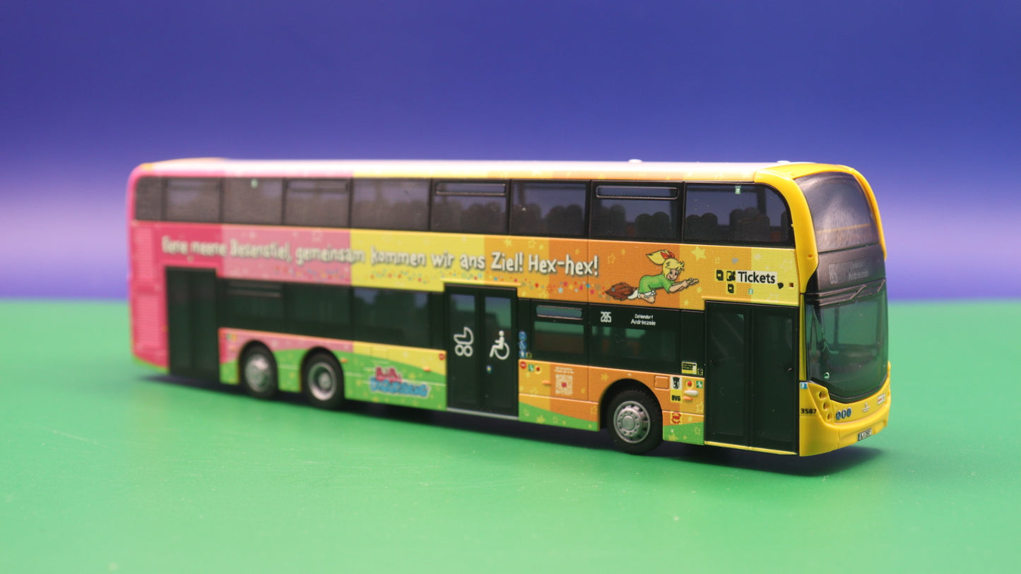 Alexander Dennis Enviro 500 - BVG Berlin Linie 285 - Bibi Blocksberg - Modellbus Rietze 78027