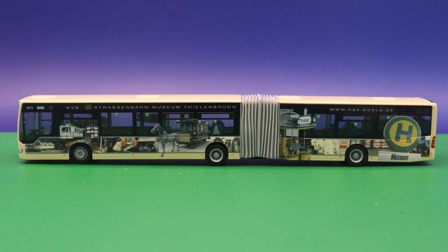 Mercedes Benz Citaro C2 G - WSW Wuppertal - KVB Straßenbahn Museum Thielenbruch - Modellbus Rietze
