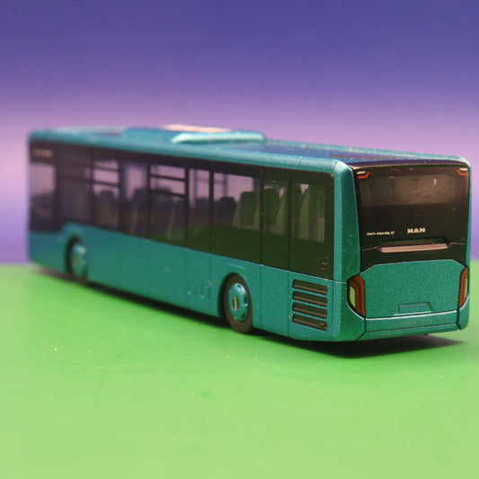 MAN Lions City LE - Vorführdesign - Modellbus Rietze 74752 (OVP BESCHÄDIGT)