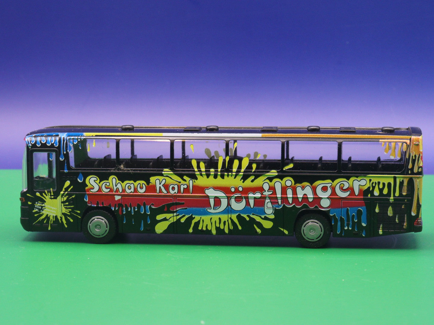 Mercedes Benz O 303 RHD - Dörflinger - Liebenfels St Veth an der Glan - Modellbus Rietze 60188 Reisebus