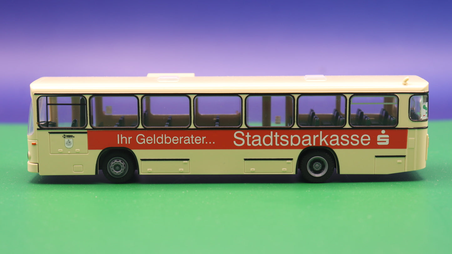 MAN SL 200 - Stadtwerke Osnabrück - Ihr Geldberater Stadtsparkasse - Modellbus Rietze 72308