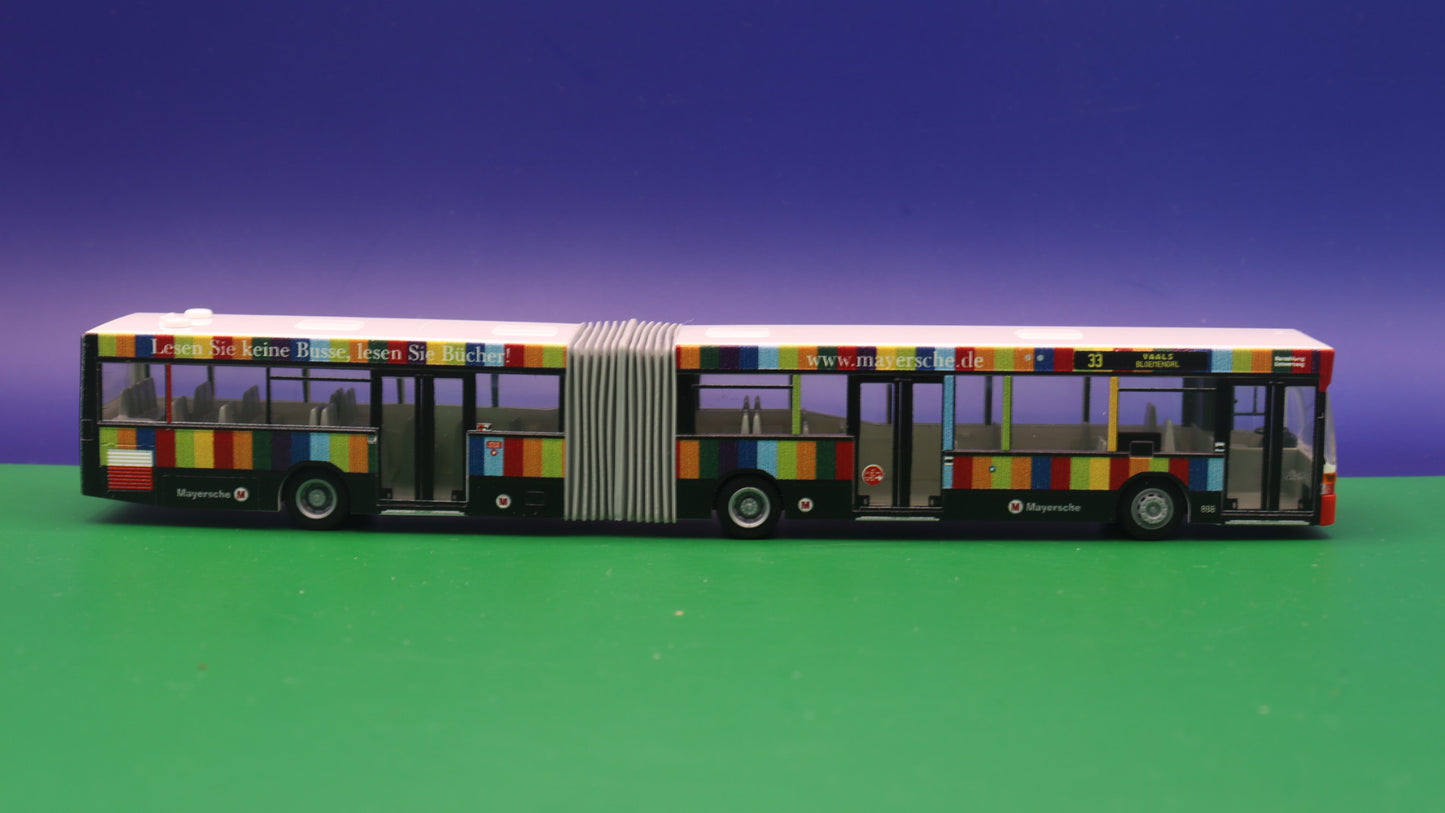 Mercedes Benz O 405 GN2 - ASEAG Aachen - Mayersche Buchhandlung - Modellbus Rietze 76428