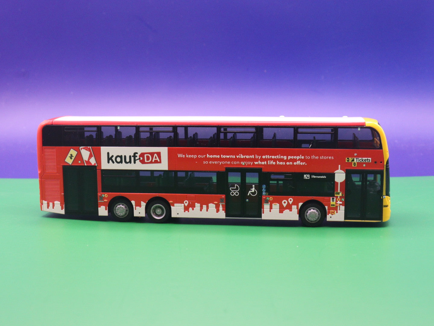 Alexander Dennis Enviro 500 - BVG Berlin - Kauf Da - Modellbus Rietze 78024