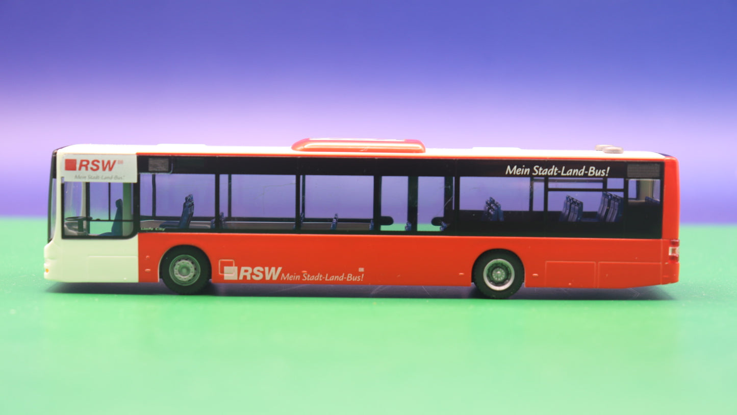 MAN Lions City Ü - RSW - Mein Stadt Land Bus - Modellbus Rietze 66263