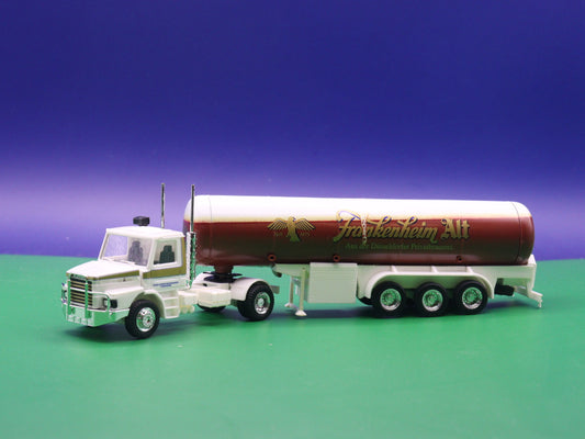 Scania 142E V8 LKW - Frankenheim Alt (Düsseldorfer Privatbrauerei) LKW Modell Herpa 1:87