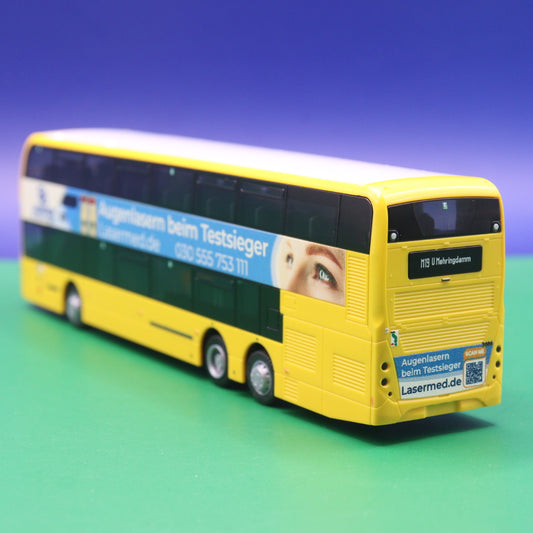 Alexander Dennis Enviro 500 - BVG Berlin - Lasermed Augenlasern - Modellbus Rietze 78029