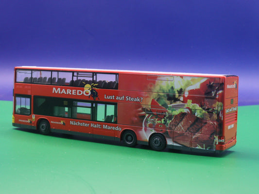 MAN Lions City DL 07 - BVG Berlin - Maredo Steak - Modellbus Rietze 67310(Erscheinungsjahr: 12/2007) OHNE OVP