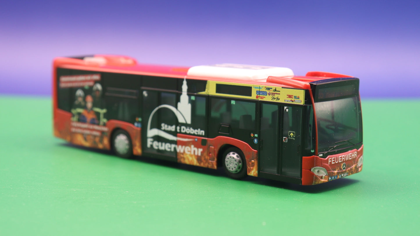 Mercedes Benz Citaro K - Regiobus Mittelsachsen - Feuerwehr Döbeln - Modellbus Rietze 67974
