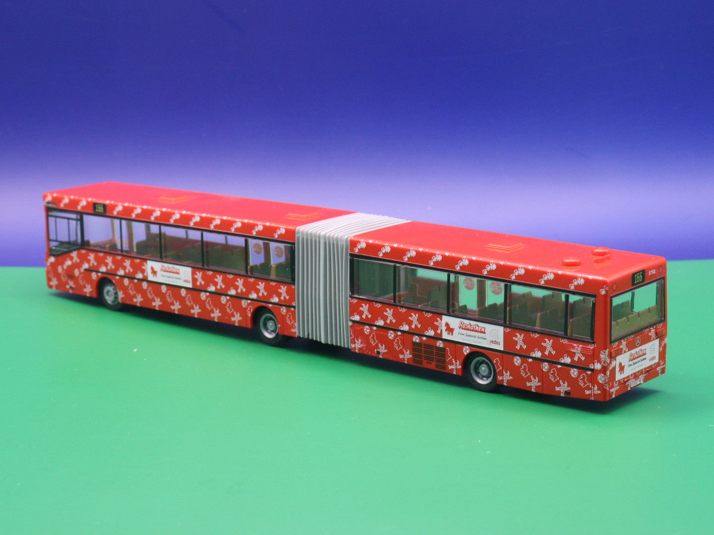 Mercedes Benz O 405 G - EVAG - Essener Verkehrs AG - Roskothen - Modelllbus Rietze 69823