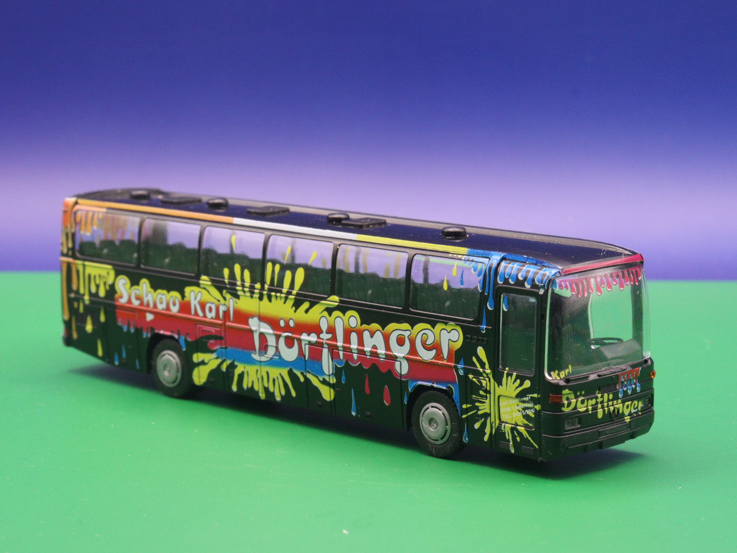 Mercedes Benz O 303 RHD - Dörflinger - Liebenfels St Veth an der Glan - Modellbus Rietze 60188 Reisebus