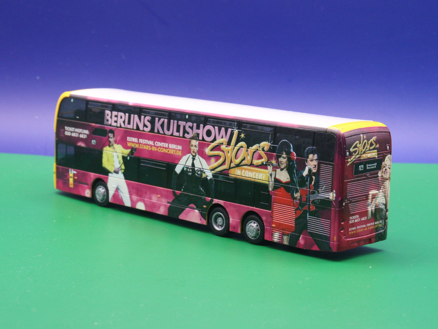 Alexander De Enviro 500 - BVG Berlin - Stars in Concert - Modellbus Rietze 78025