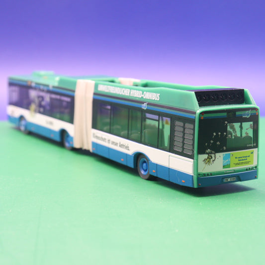 Solaris Urbino 18 Hybrid - MVV München - Umweltfreundlicher Hybrid Omnibus - Linie 210 Heuperlach Süd U S - VK Modellbus 11131