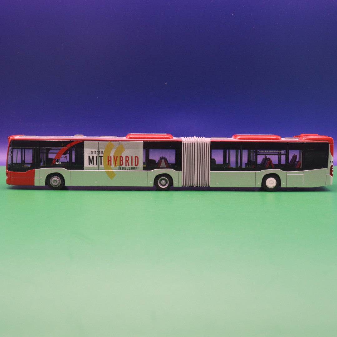 Mercedes Benz Citaro C2 - SVHI Stadtverkehr Hildesheim - Linie 4Itzum- Modellbus Rietze (Ohne OVP / Zurüstteile)