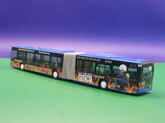 Mercedes Benz Citaro Facelift - Freiwillige Feuerwehr Heilbronn - Sondermodell - Modellbus Rietze (beschädigte Verpackung)