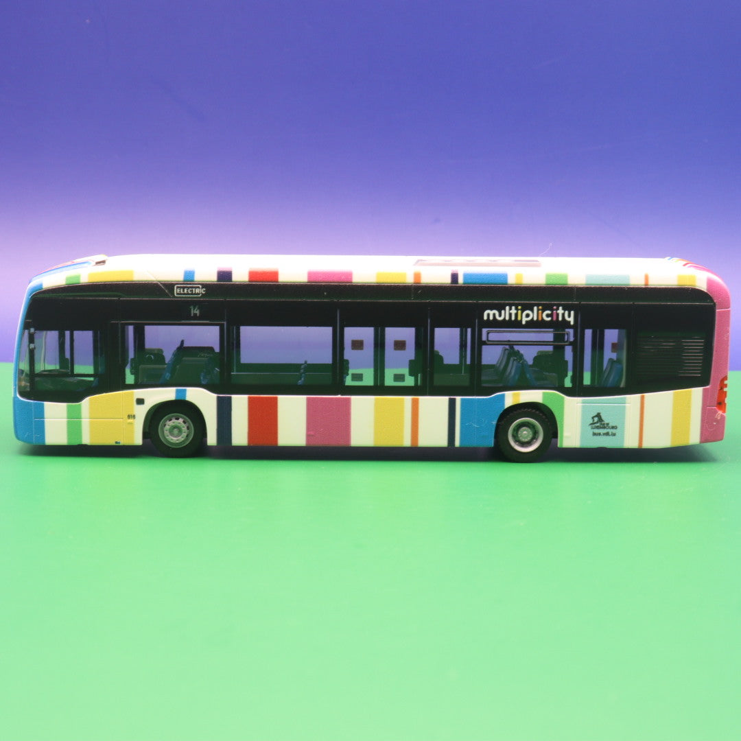 Mercedes Benz eCitaro 12 - Ville de Luxembourg - Mulitplicity - Modellbus Rietze 75600