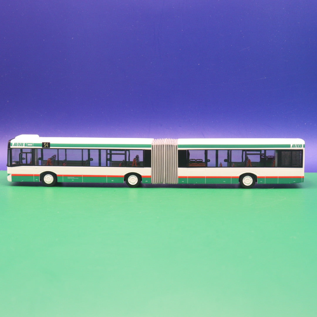 Solaris Urbino 18 - MVB Magdeburger Verkehrsbetriebe - Linie 52 Porsestraße - Modellbus Rietze 66831