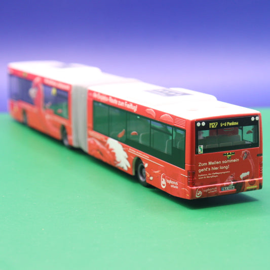 BVG Berlin MAN NG 313 Sondermodell Airberlin - Linie M27 S+U Pankow - Modellbus Rietze 65292-2