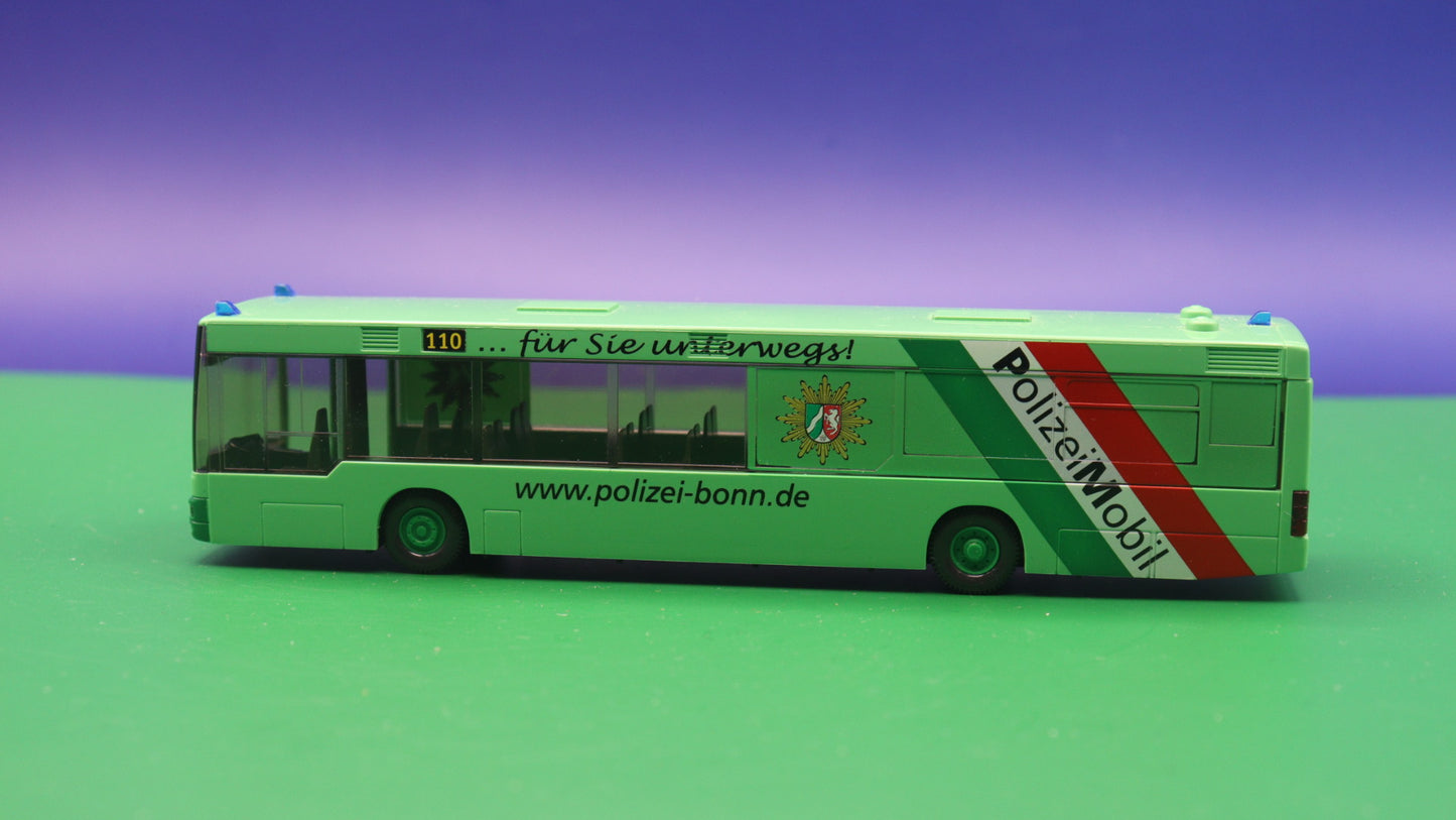 MAN NL - Polizei Bonn - Modellbus Rietze OHNE OVP