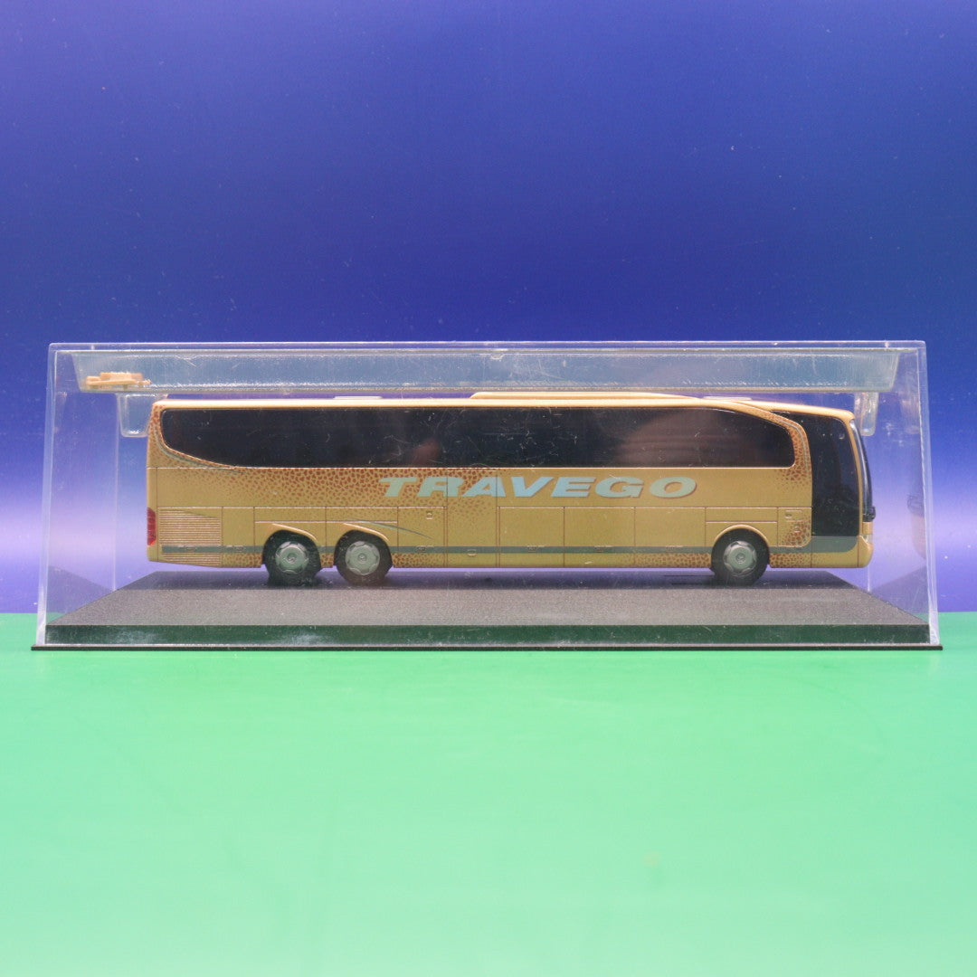 Mercedes Benz Premiere Travego - Mit Präsentierbox - Modellbus Rietze