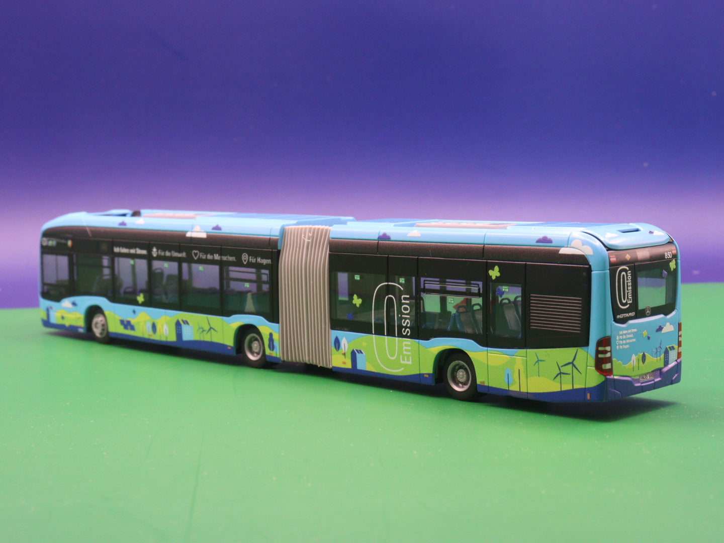 Mercedes Benz eCitaro G - Hagener Straßenbahn - Modellbus Rietze 77624