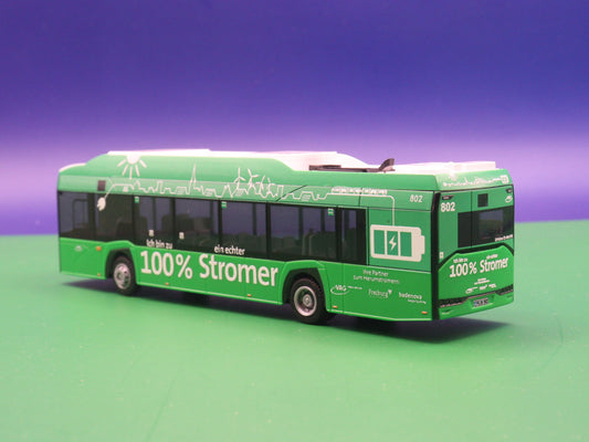Solaris Urbino 12 electric - Freiburger Verkehrs AG - Modellbus Rietze 76815
