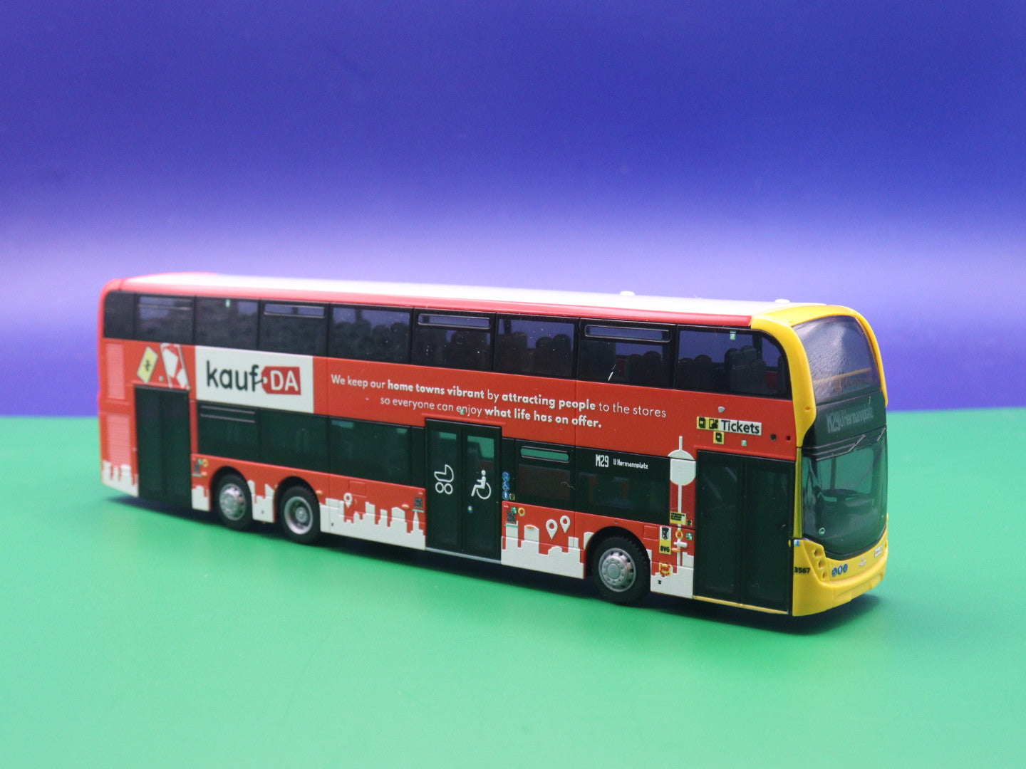 Alexander Dennis Enviro 500 - BVG Berlin - Kauf Da - Modellbus Rietze 78024