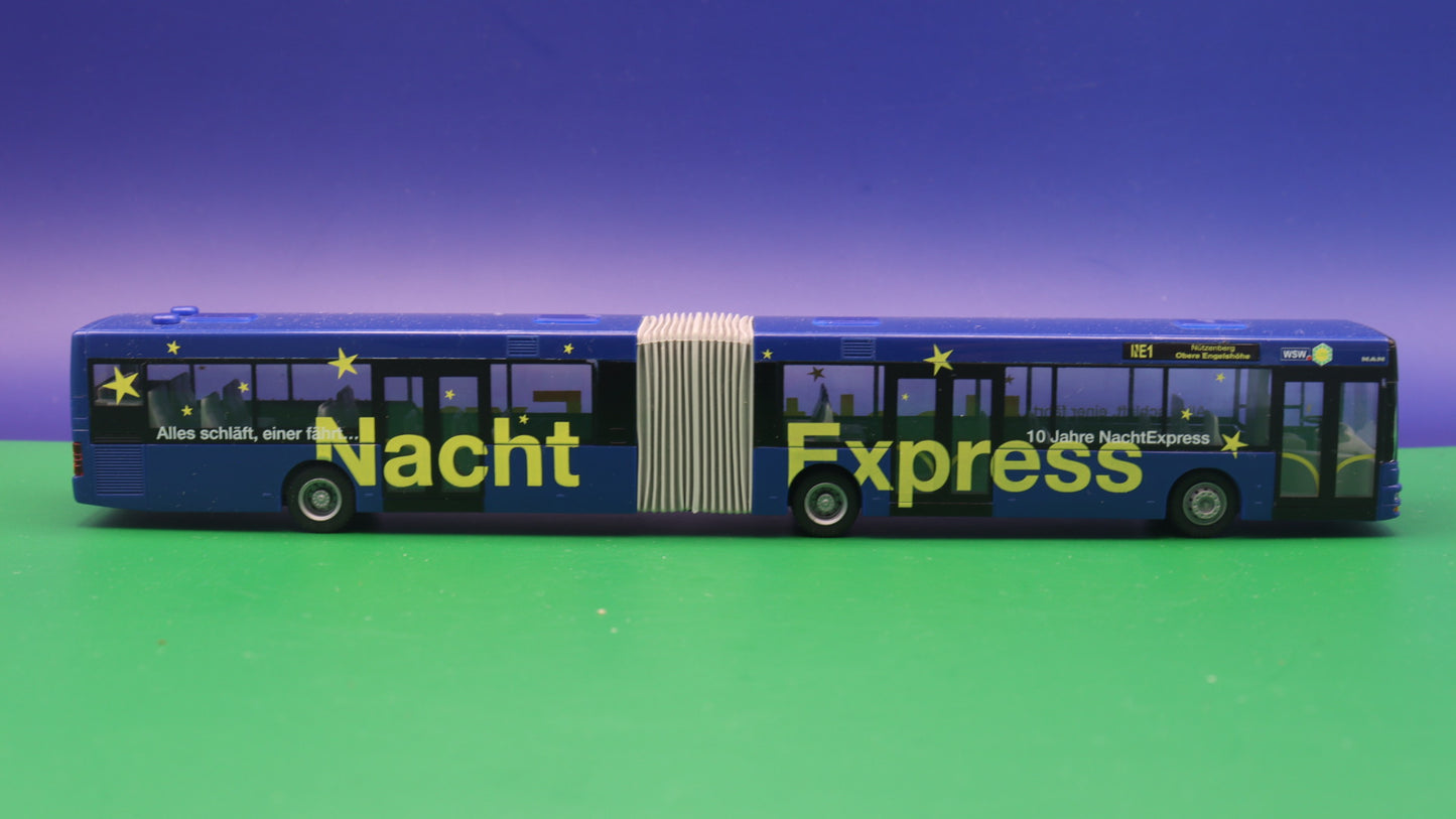 MAN NG - WSW Wuppertal - Nacht Express - Modellbus Rietze