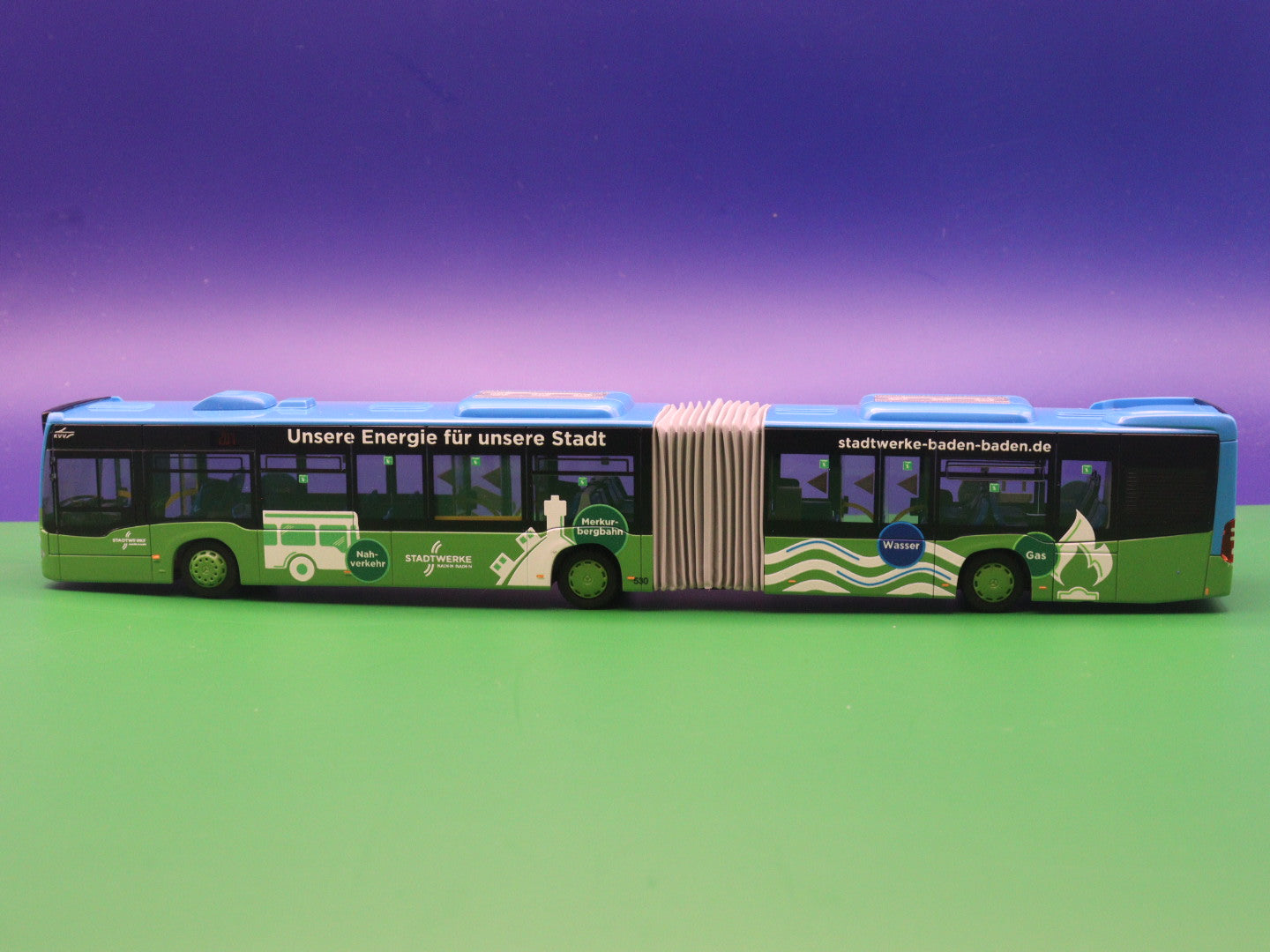 Mercedes Benz Citaro C2 G, Karlsruher Verkehrsverband (KVV) Stadtwerke Baden-Baden, 2015 Rietze Modellbus 73698