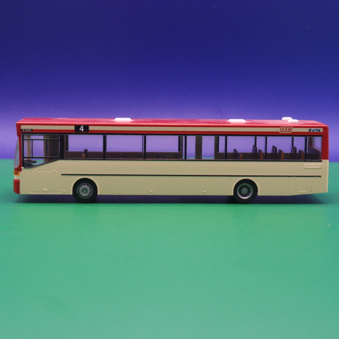 Mercedes Benz O405 - HSB - Linie 4 Freiheitsplatz (Falsche OVP, Ohne Spiegel) - Modellbus Rietze
