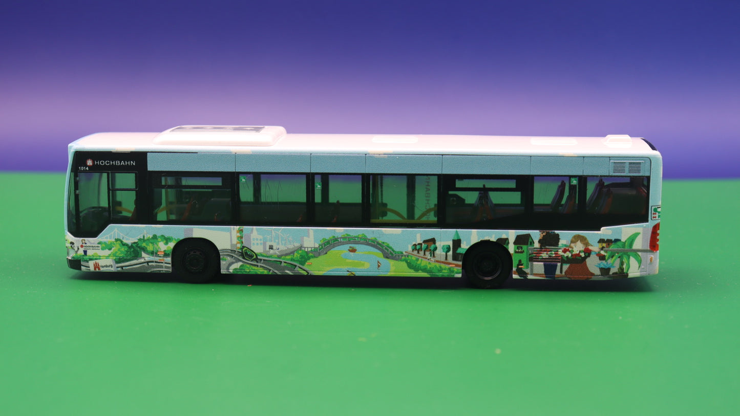 HHA Citaro Facelift Hamburg Hochbahn Sondermodell Paintbus 2022 (Fahrtende Bitte nicht einsteigen) Modellbus Rietze 69921-2