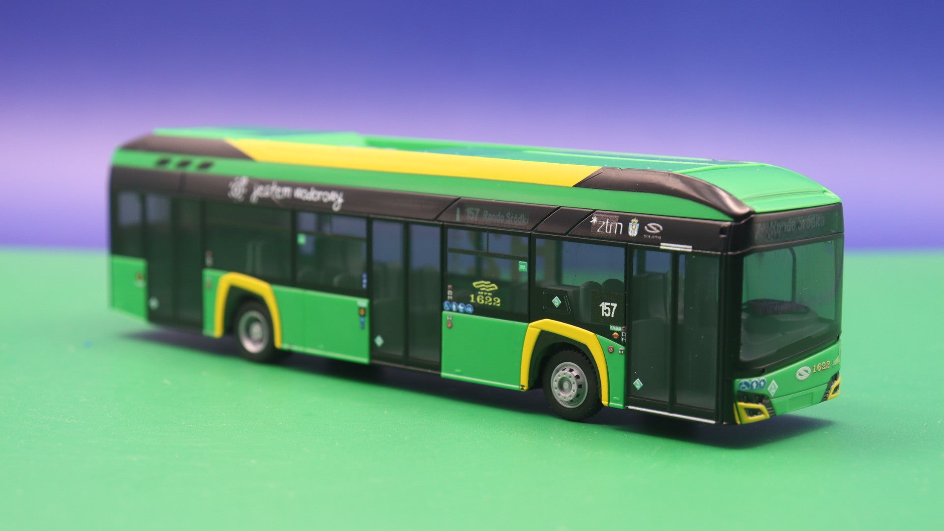 Bus Rietze Solaris Urbino 18 '14 Ginko (FR) - 1/87 - Neuf - Réf. 73127
