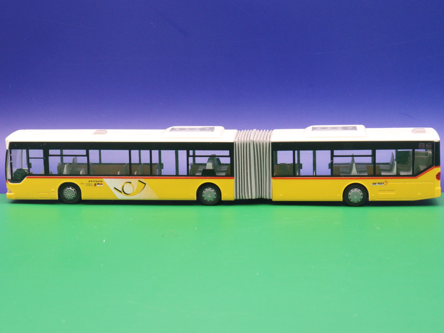 Mercedes Benz O 530 Citaro G - Die Post Postbus - Postauto Bern, Freiburg, Solothurn - Linie 104 - Modellbus Rietze 62801