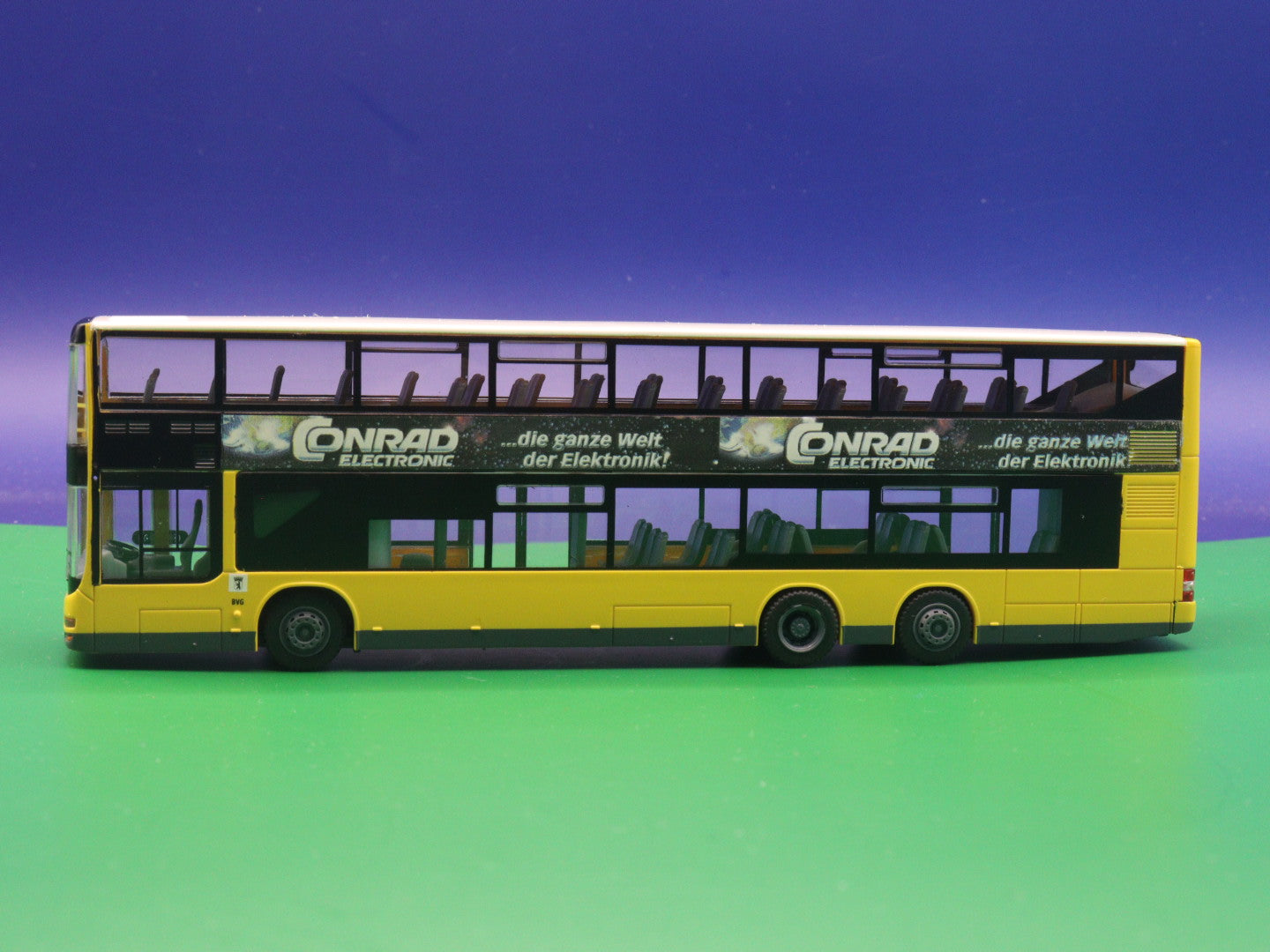 MAN Lions City DD - BVG Berlin - Conrad Electronic - Sondermodell - Modellbus Rietze 67309