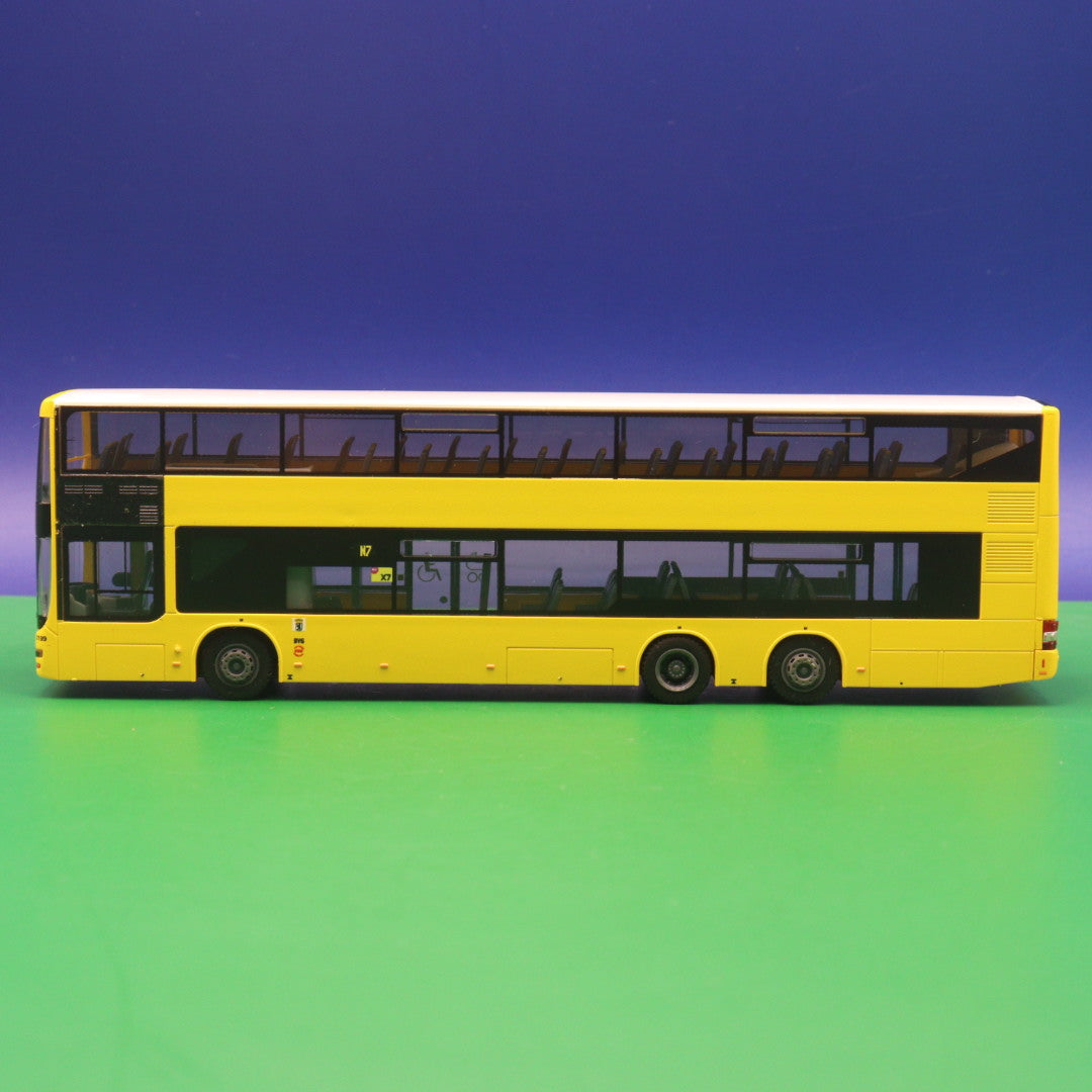 MAN Lions City DL 07 - BVG Berlin - Linie N7 Flughafen Schönefeld Airport - Modellbus Rietze