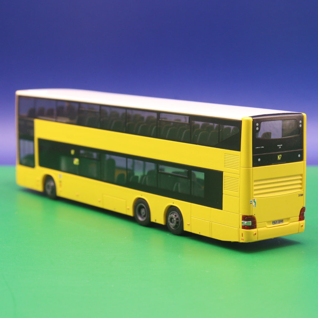 MAN Lions City DL 07 - BVG Berlin - Linie N7 Flughafen Schönefeld Airport - Modellbus Rietze