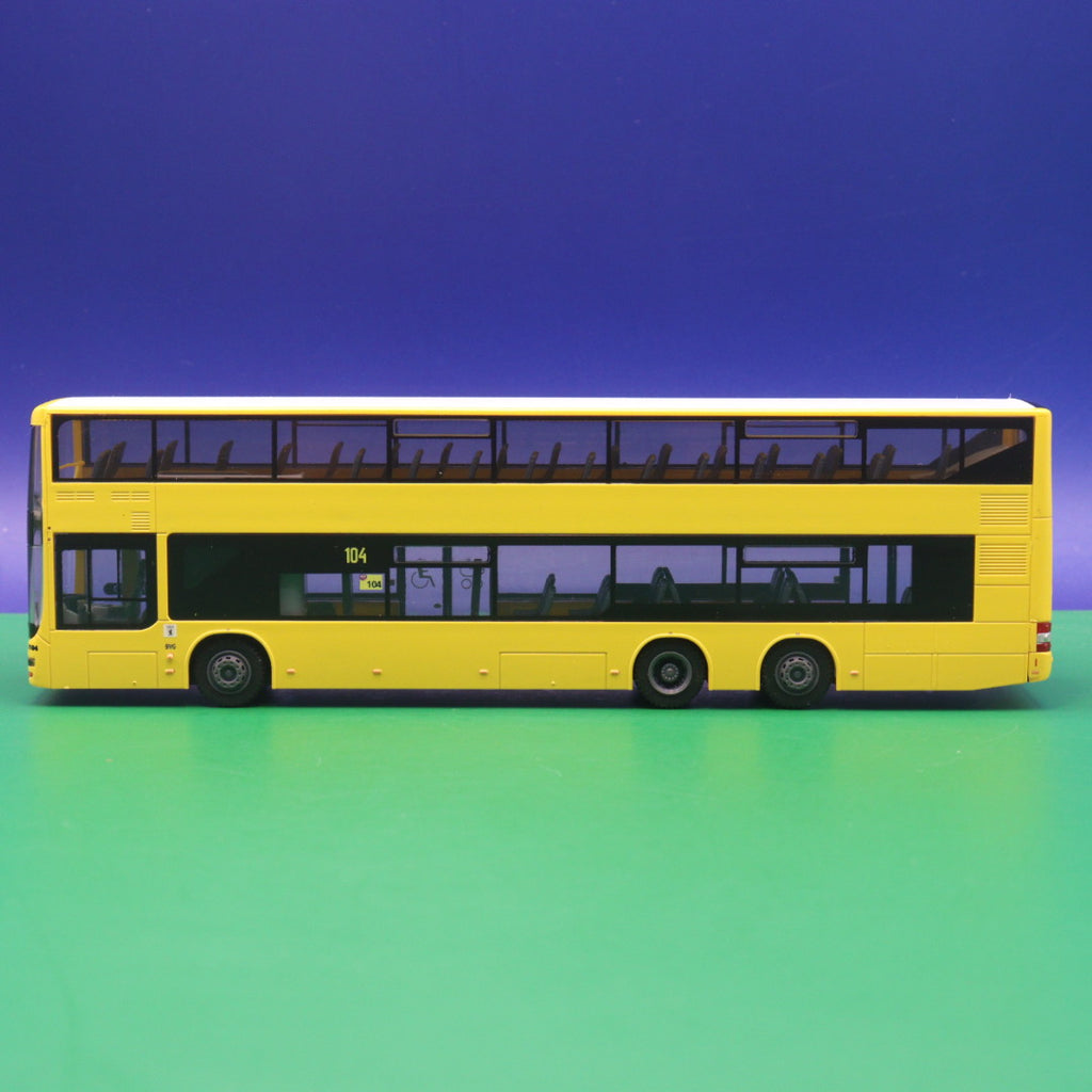 MAN Lions City DL 07 - BVG Berlin - Linie 104 U berliner Str - Modellbus Rietze 67336