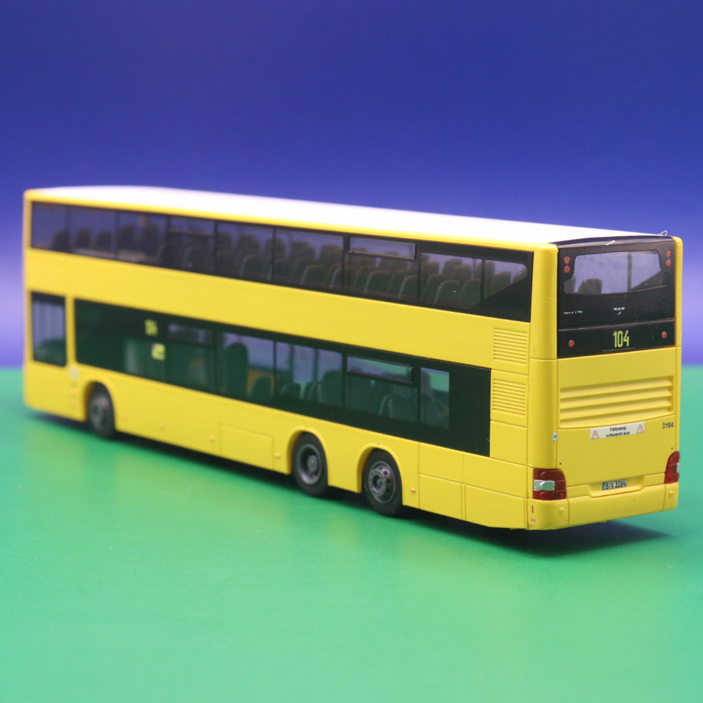 MAN Lions City DL 07 - BVG Berlin - Linie 104 U berliner Str - Modellbus Rietze 67336