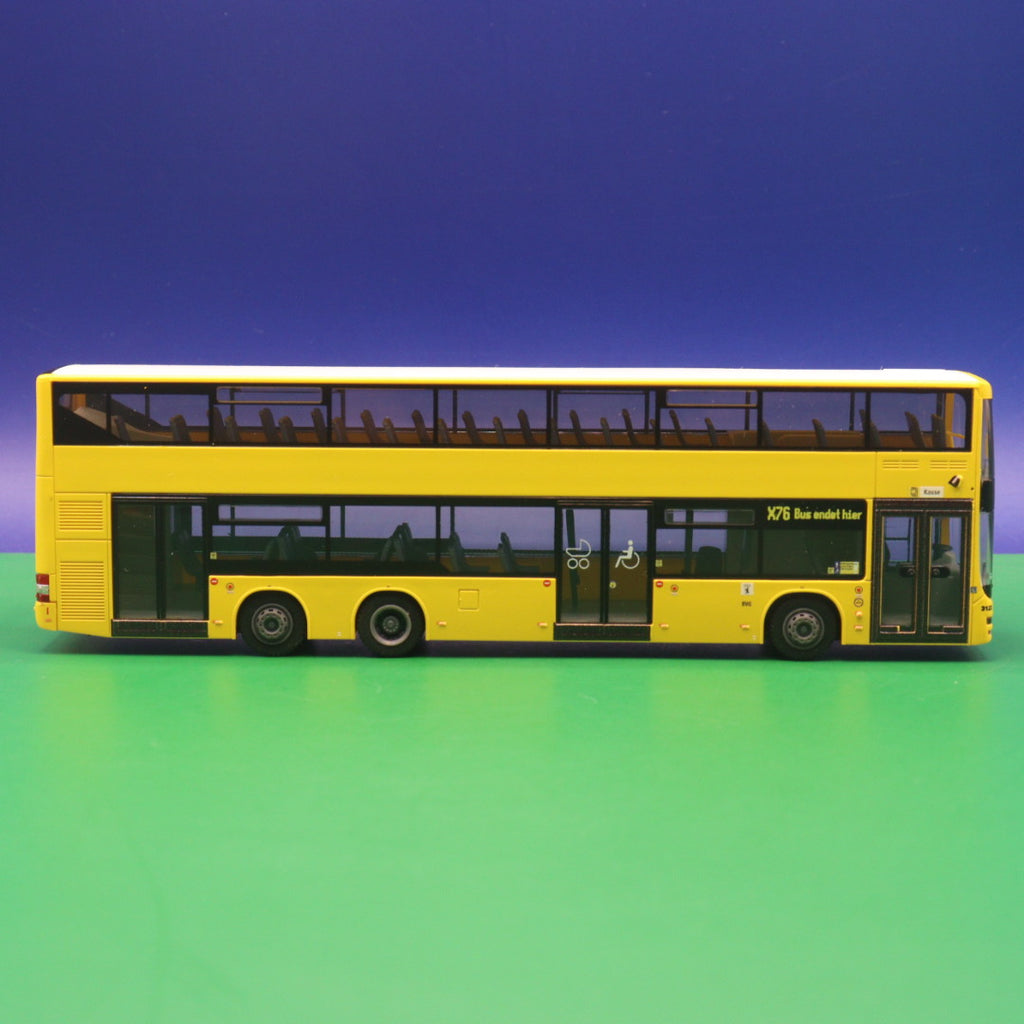 MAN Lions City DL 07 - BVG Berlin - Linie X76 Bus endet hier - Modellbus Rietze 67336