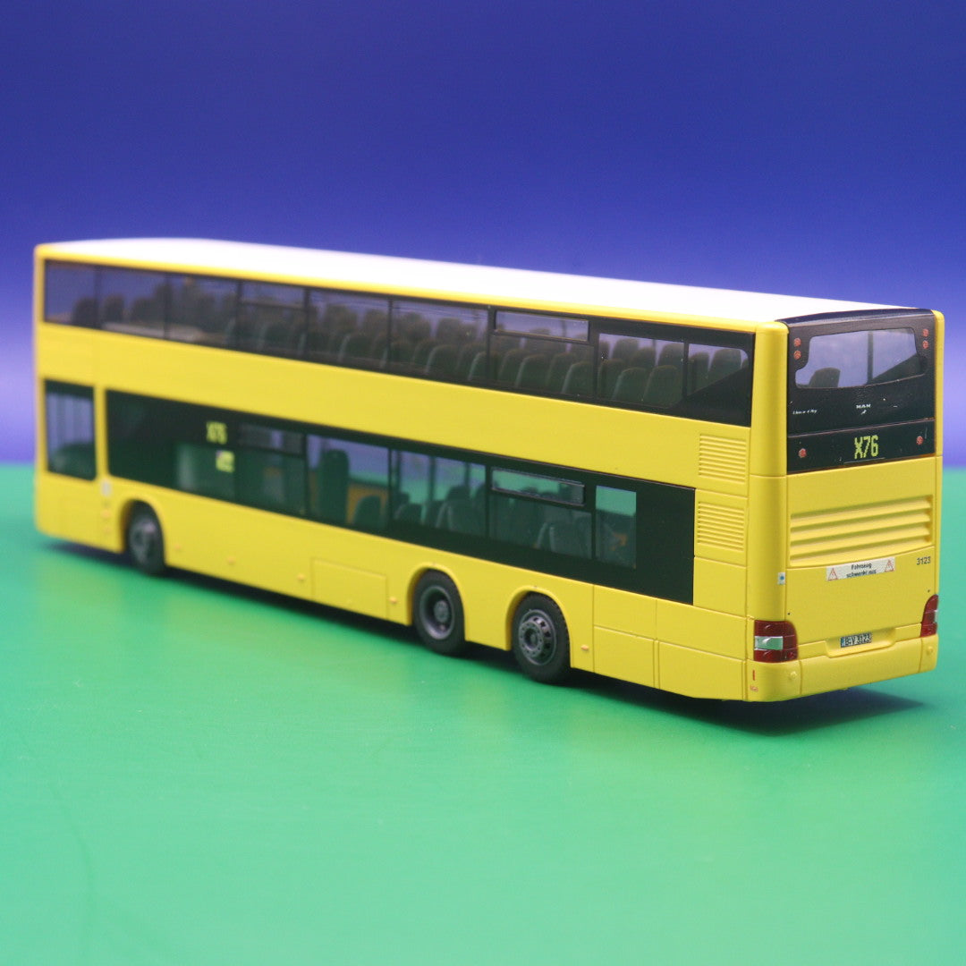 MAN Lions City DL 07 - BVG Berlin - Linie X76 Bus endet hier - Modellbus Rietze 67336