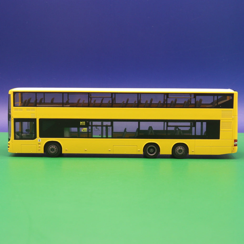 MAN Lions City DL 07 - BVG Berlin - Linie M11 S Buckower Ch - Modellbus Rietze 67336