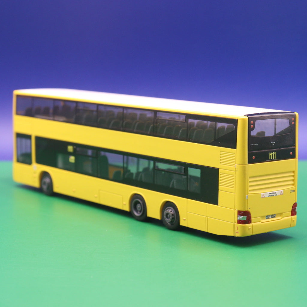 MAN Lions City DL 07 - BVG Berlin - Linie M11 S Buckower Ch - Modellbus Rietze 67336