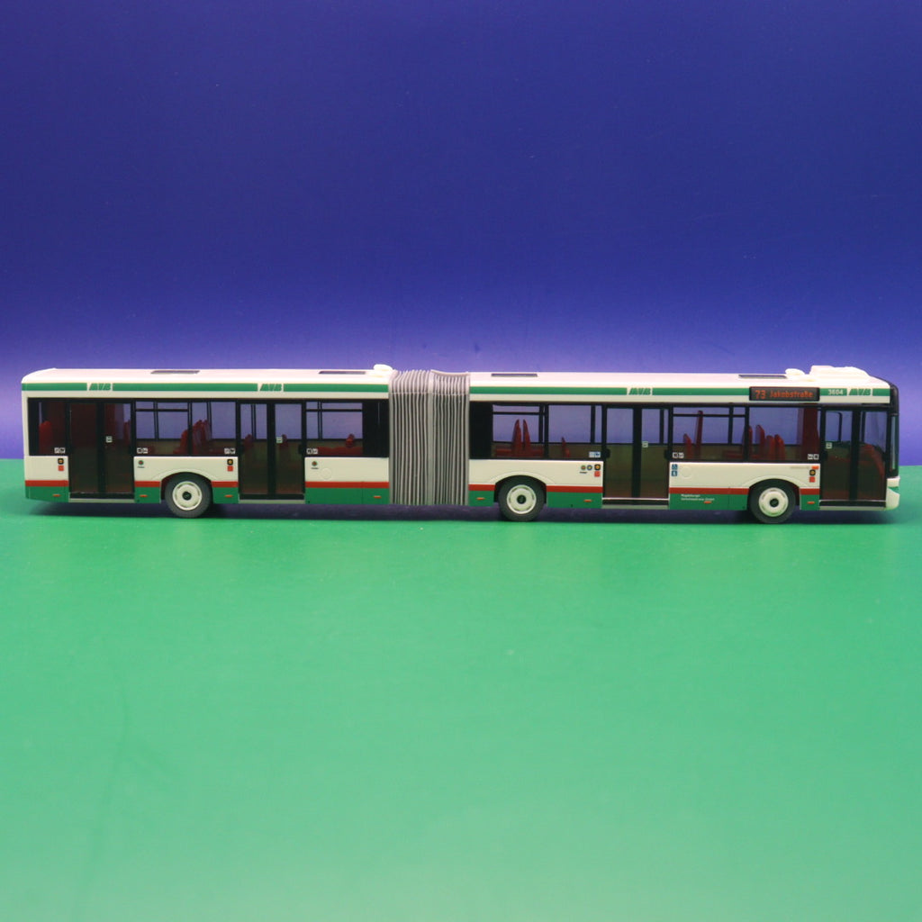 Solaris Urbino 18 - Magdeburger Verkehrsbetriebe - Linie 73 Jakobstraße - Modellbus VK Modelle