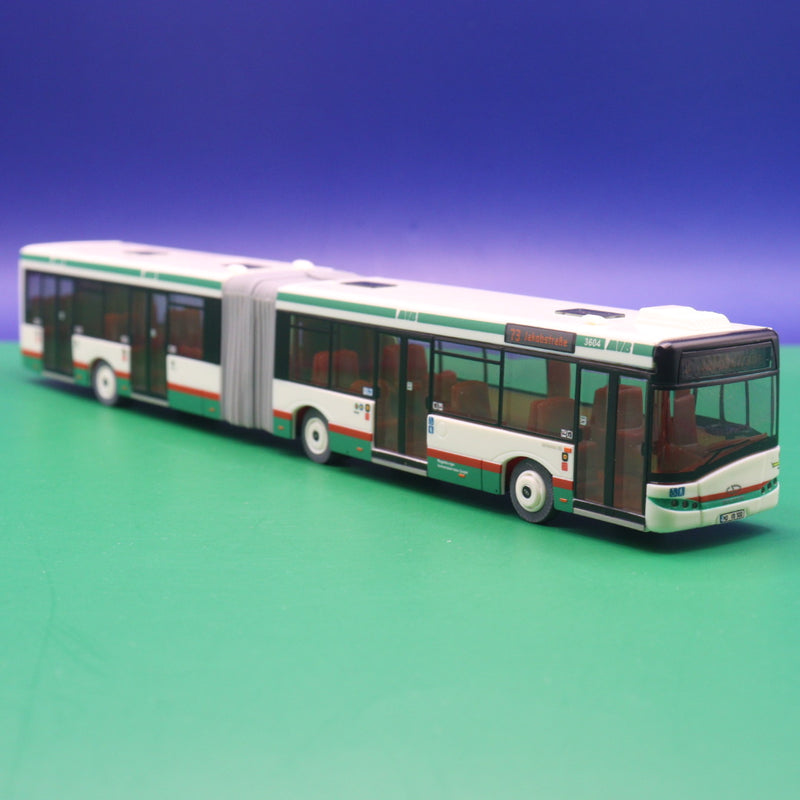 Solaris Urbino 18 - Magdeburger Verkehrsbetriebe - Linie 73 Jakobstraße - Modellbus VK Modelle