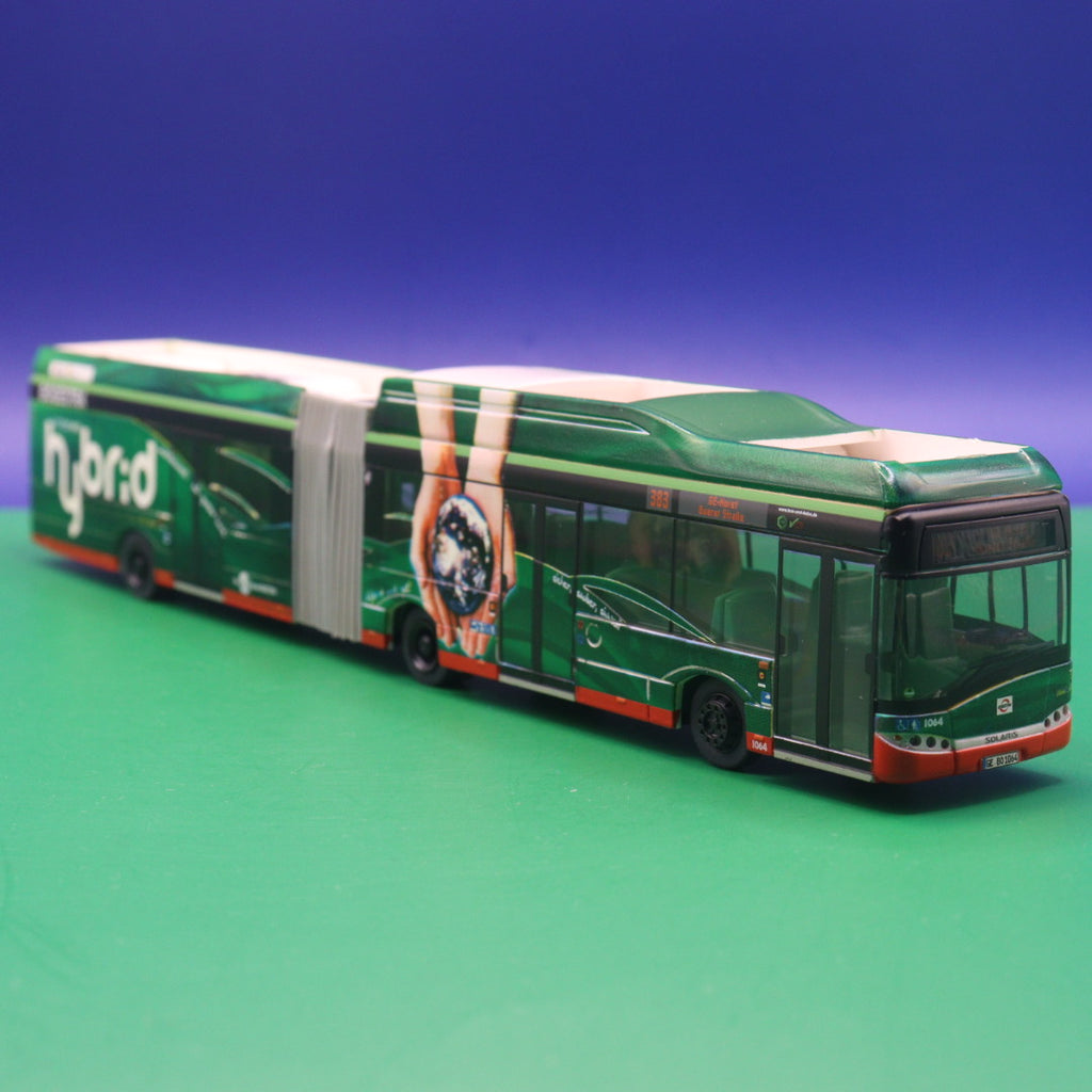 Solaris Urbino 18 Hybrid - Bogestra Ruhrgebiet - Linie 383 GE Horst Buerer Straße - Modellbus VK Modelle