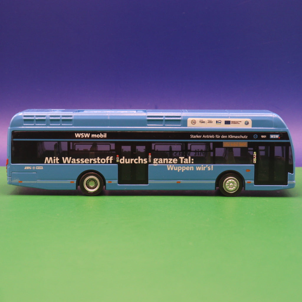 Van Hool A330FC - WSW Wuppertal - Mit Wasserstoff durchs ganze Tal - Modellbus Holland Oto