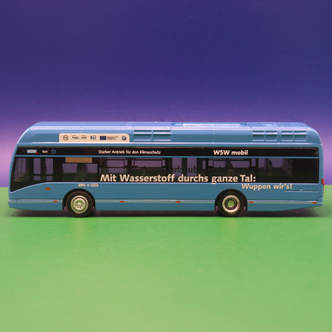 Van Hool A330FC - WSW Wuppertal - Mit Wasserstoff durchs ganze Tal - Modellbus Holland Oto