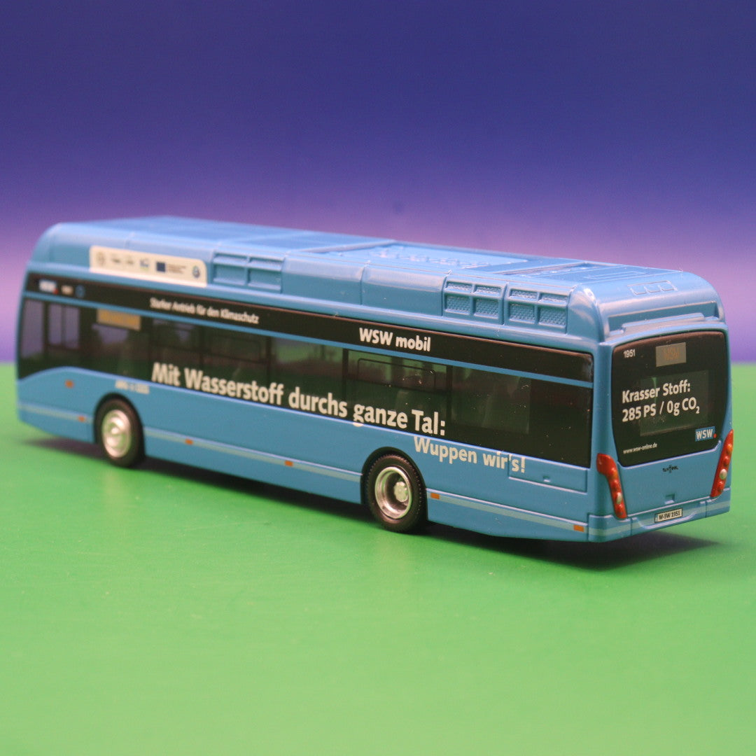 Van Hool A330FC - WSW Wuppertal - Mit Wasserstoff durchs ganze Tal - Modellbus Holland Oto