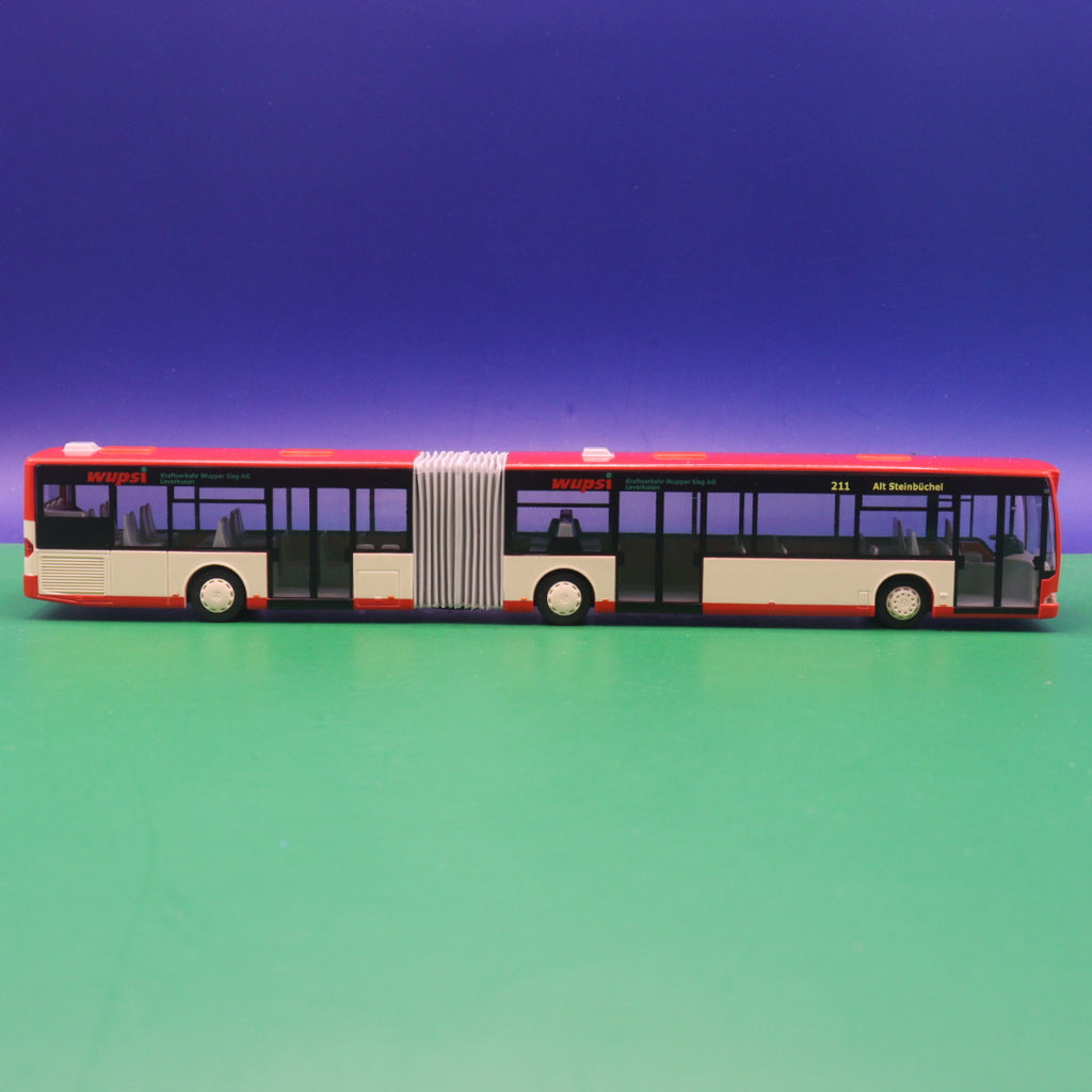 Mercedes Benz O530 Citaro G - Wupsi Leverkusen - Linie 211 Alt Steinnbüchel - Modellbus Rietze