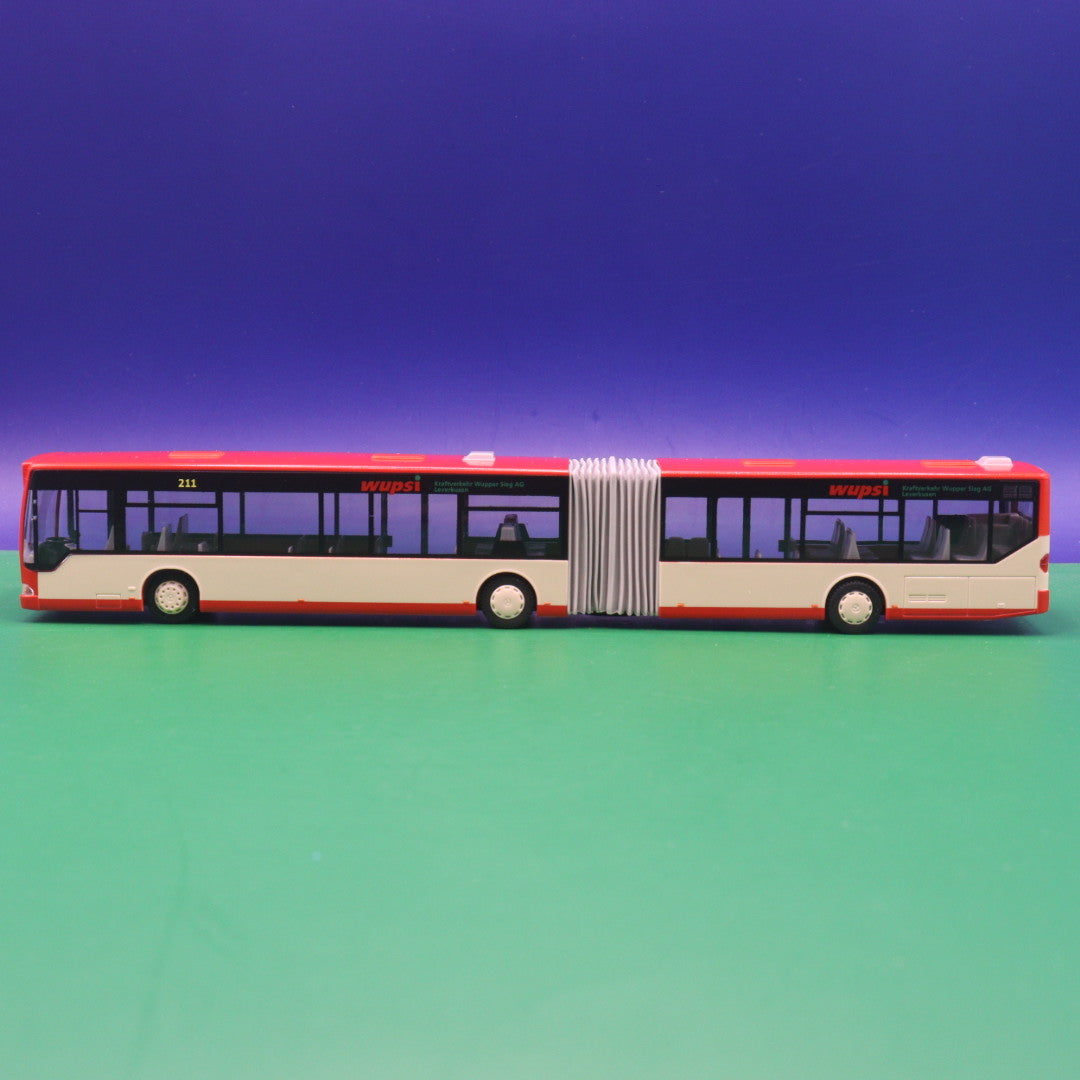 Mercedes Benz O530 Citaro G - Wupsi Leverkusen - Linie 211 Alt Steinnbüchel - Modellbus Rietze